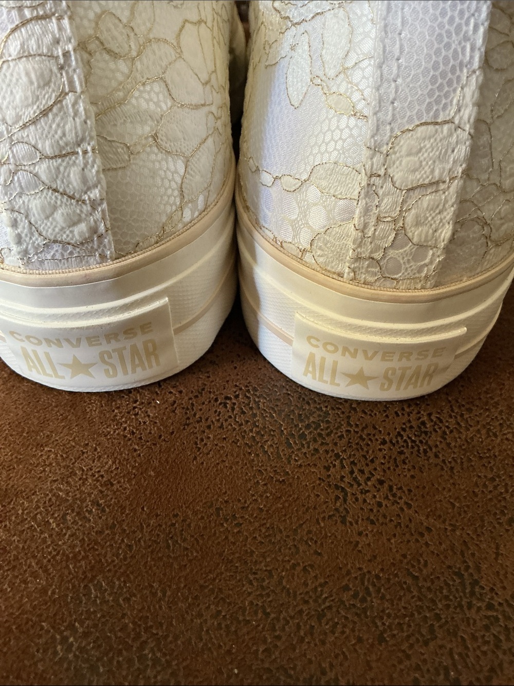 Converse All Star Chuck Taylor, White Pearl-Embellished Low Top Lace sneakers - Picture 7 of 7